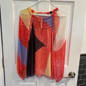 Silk parry top. Diane von Furstenberg